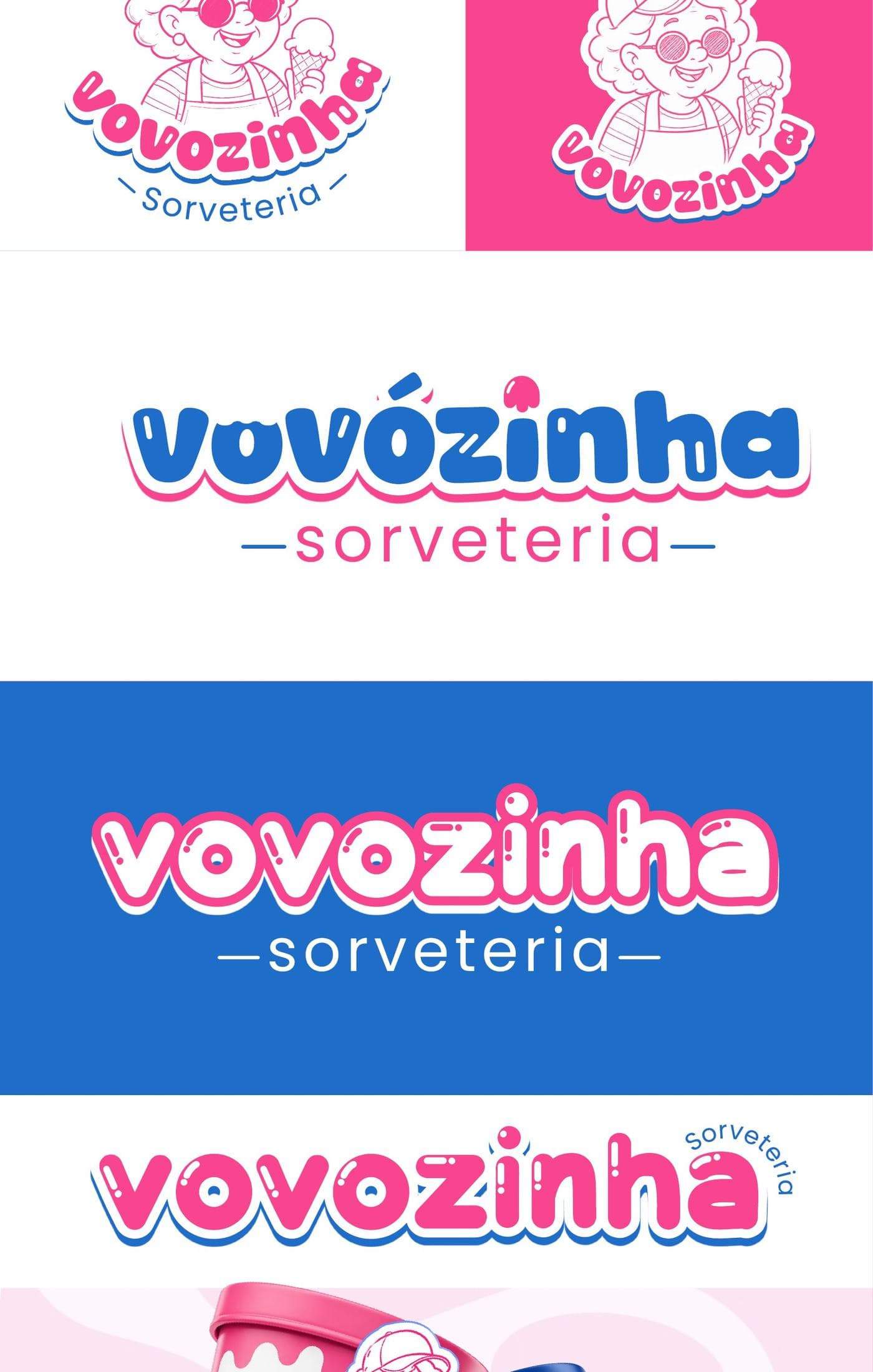Paleta de cores da marca